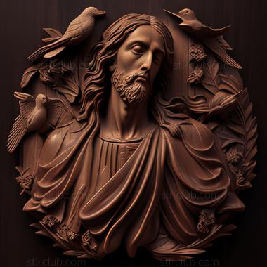 3D model st jesus (STL)